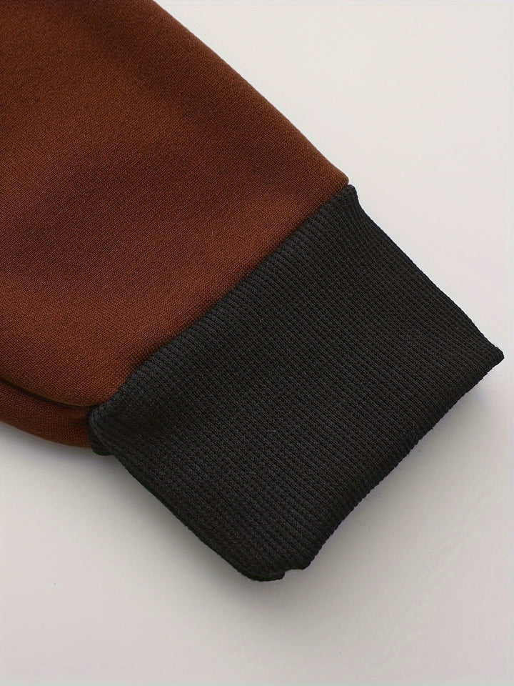 Bryson | Colour-Block Zip-Up Hoodie