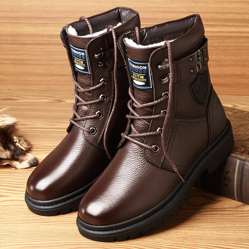 Maddox | Rugged Lace-Up Boots