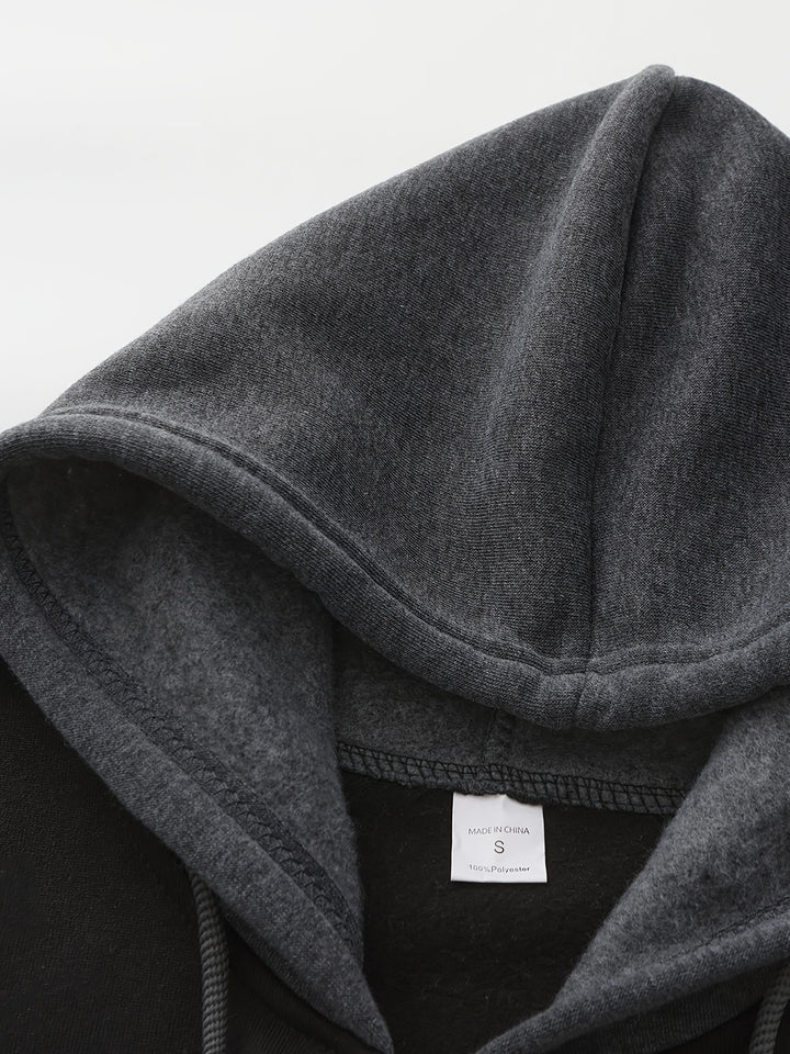 Bryson | Colour-Block Zip-Up Hoodie