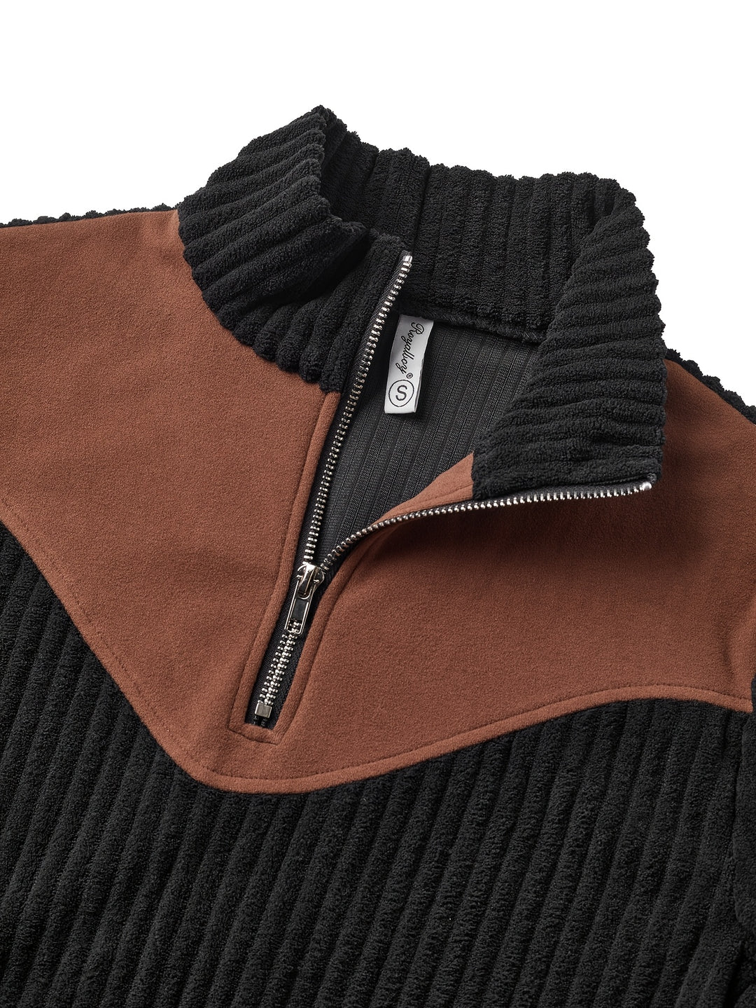 Everly | Half-Zip Ribbed Pullover