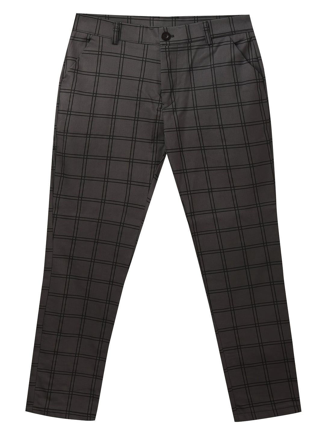 Ellison | Slim-Fit Checked Trousers