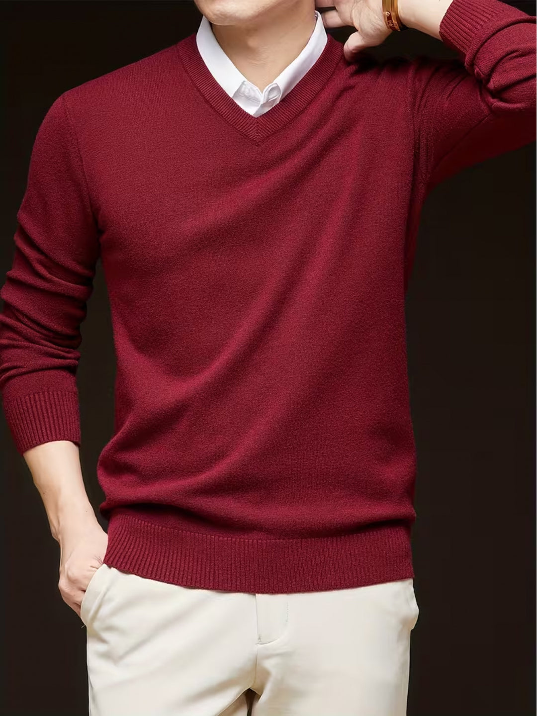 Conrad | Refined V-Neck Sweater