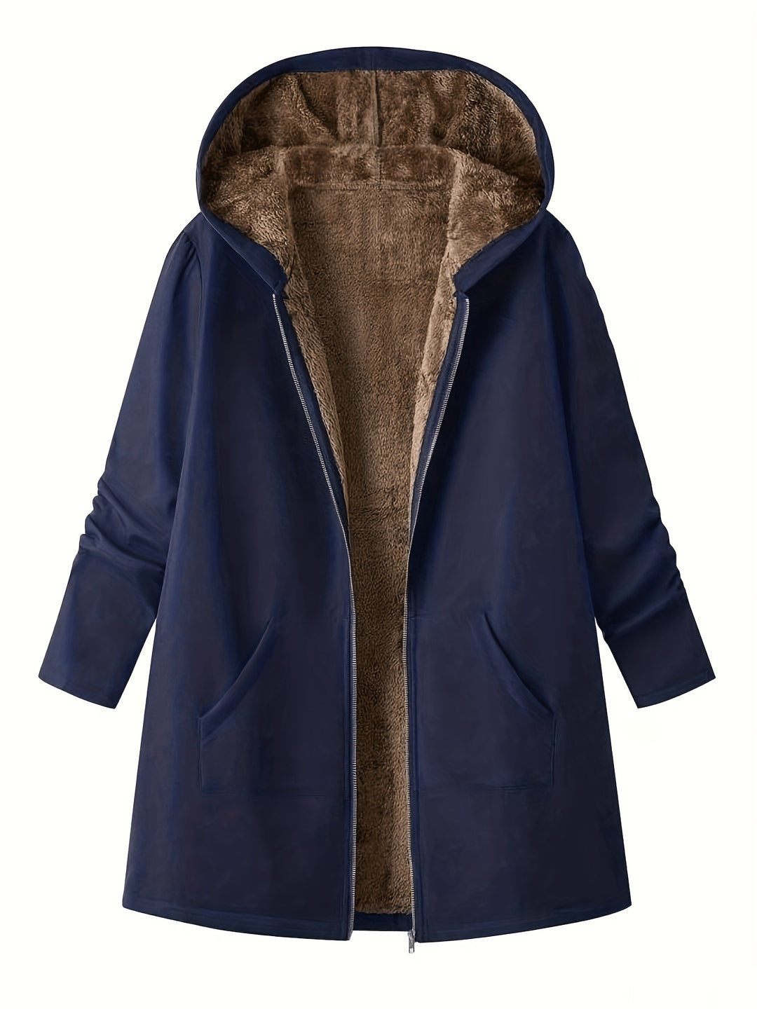 Fern | Longline Hooded Jacket