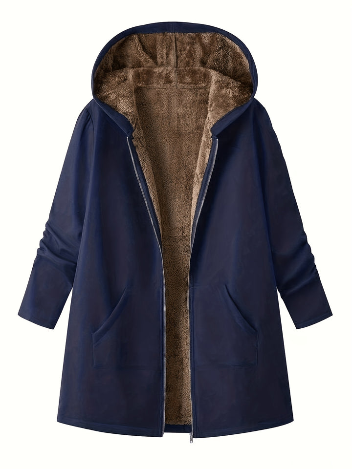 Fern | Longline Hooded Jacket