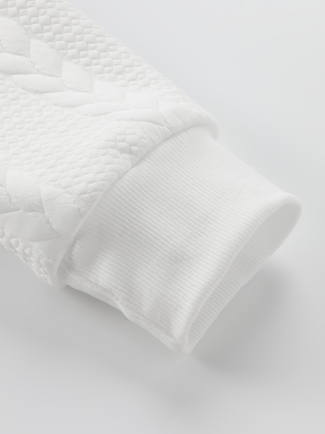 Maddox | Textured Crew Neck Sweatshirt