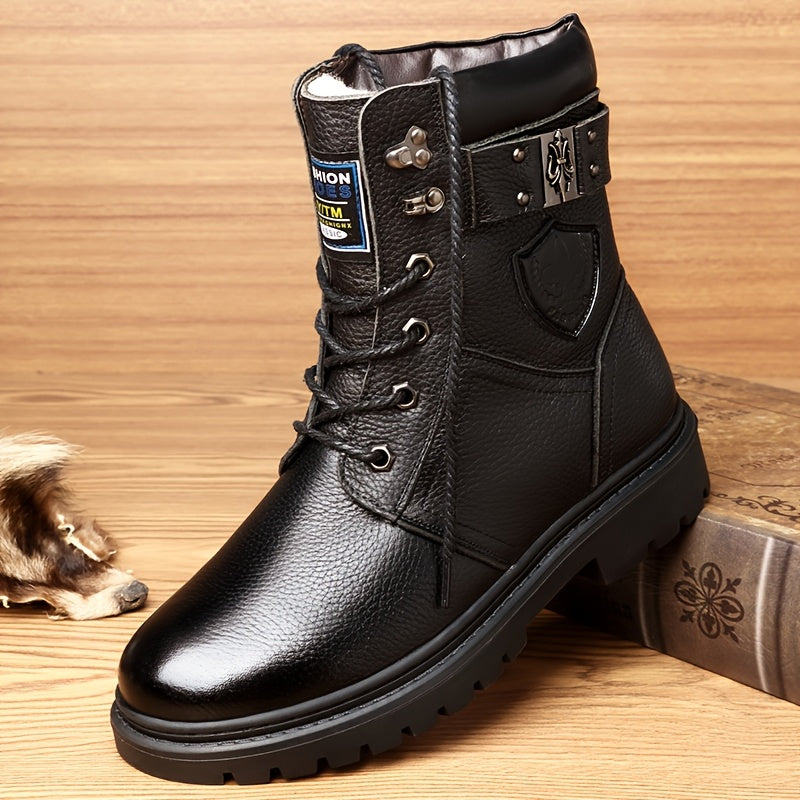 Maddox | Rugged Lace-Up Boots