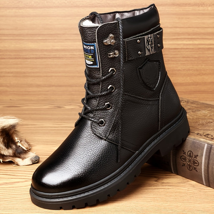 Maddox | Rugged Lace-Up Boots