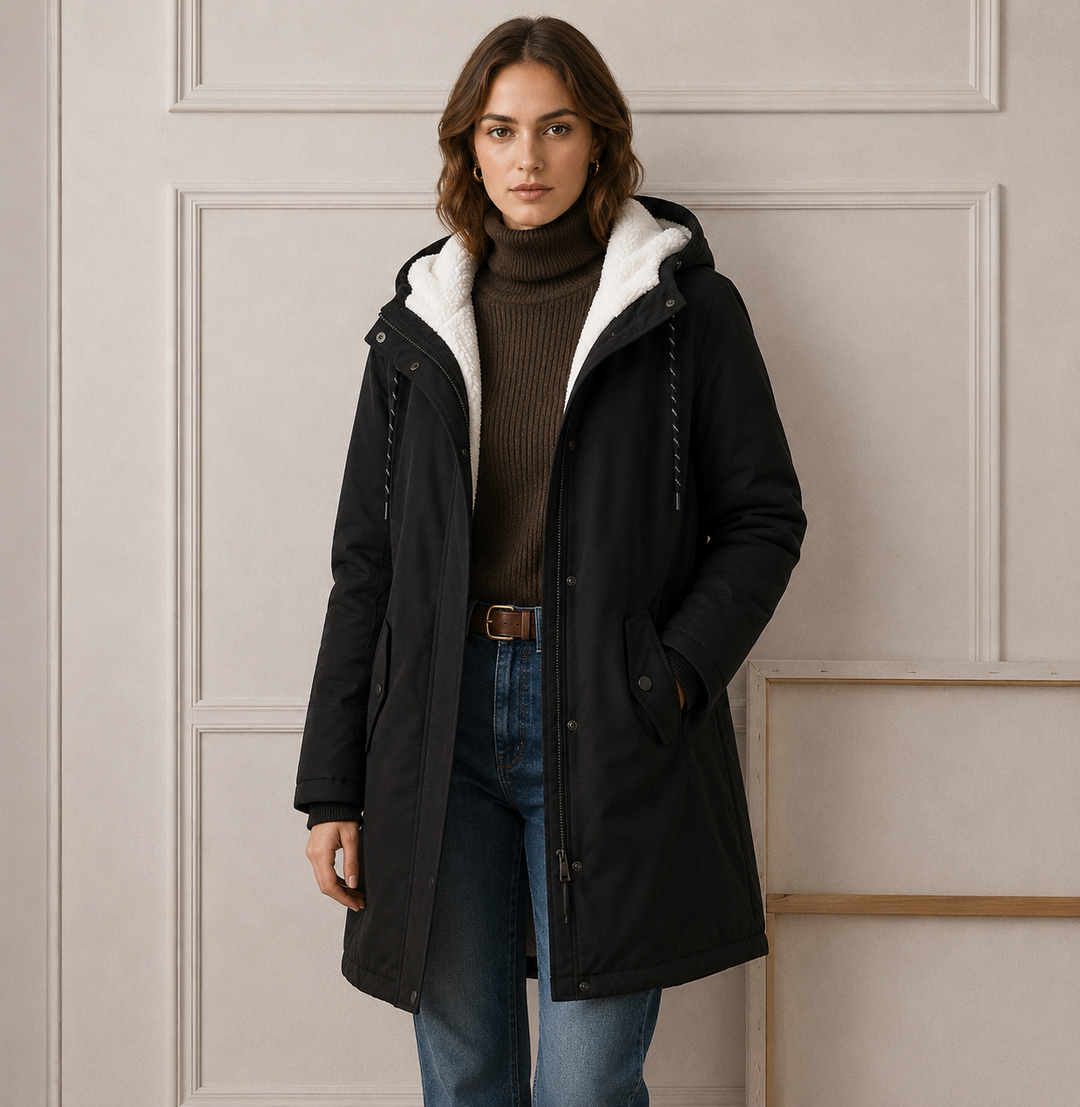 Beatrice | Cosy Hooded Winter Coat