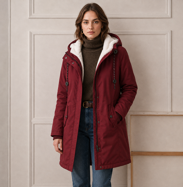 Beatrice | Cosy Hooded Winter Coat