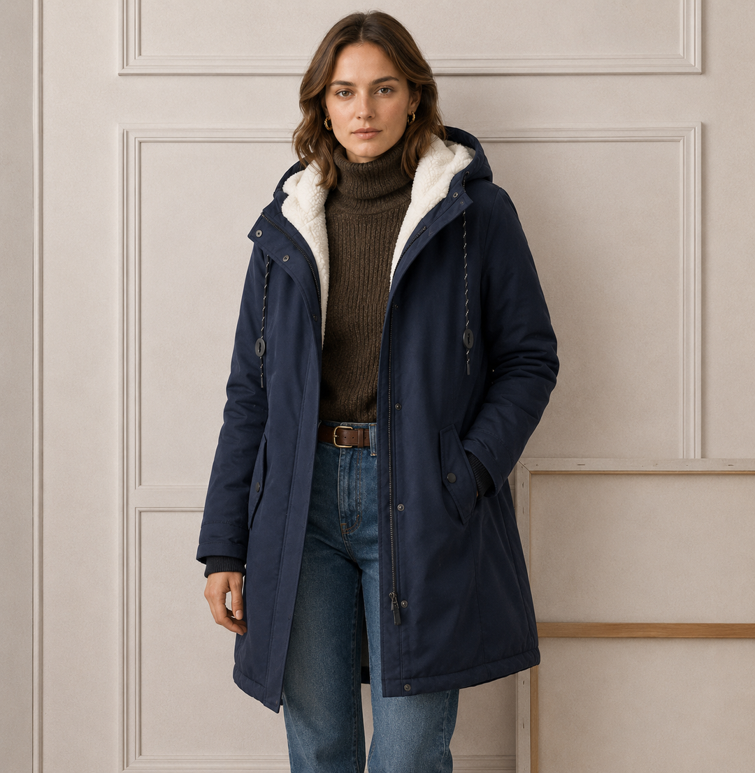 Beatrice | Cosy Hooded Winter Coat