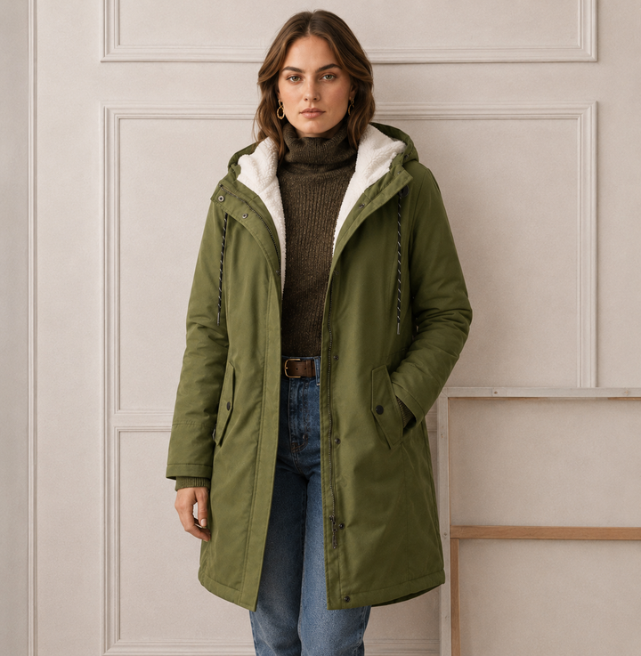 Beatrice | Cosy Hooded Winter Coat