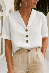 Rianne | Refined Button-Front Blouse