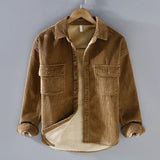 Rupert | Warm Ribbed Button-Up Jacket