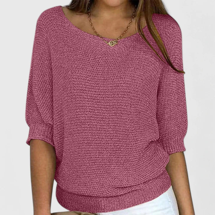 Rosamund | Relaxed Batwing Sweater