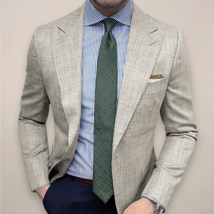 Harrison | Classic Textured Slim-Fit Blazer