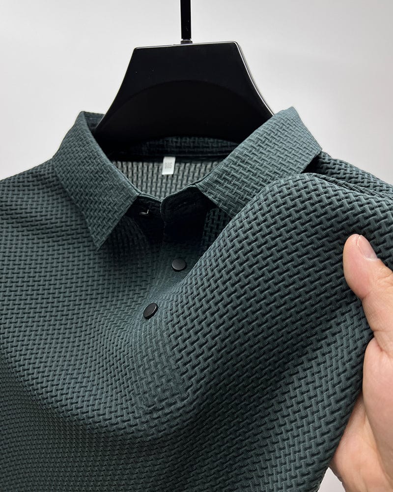 Hadrian | Stylish Button-Up Polo Shirt