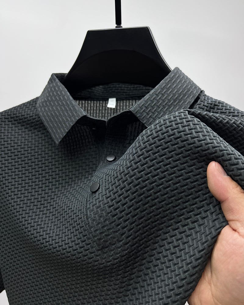 Hadrian | Stylish Button-Up Polo Shirt