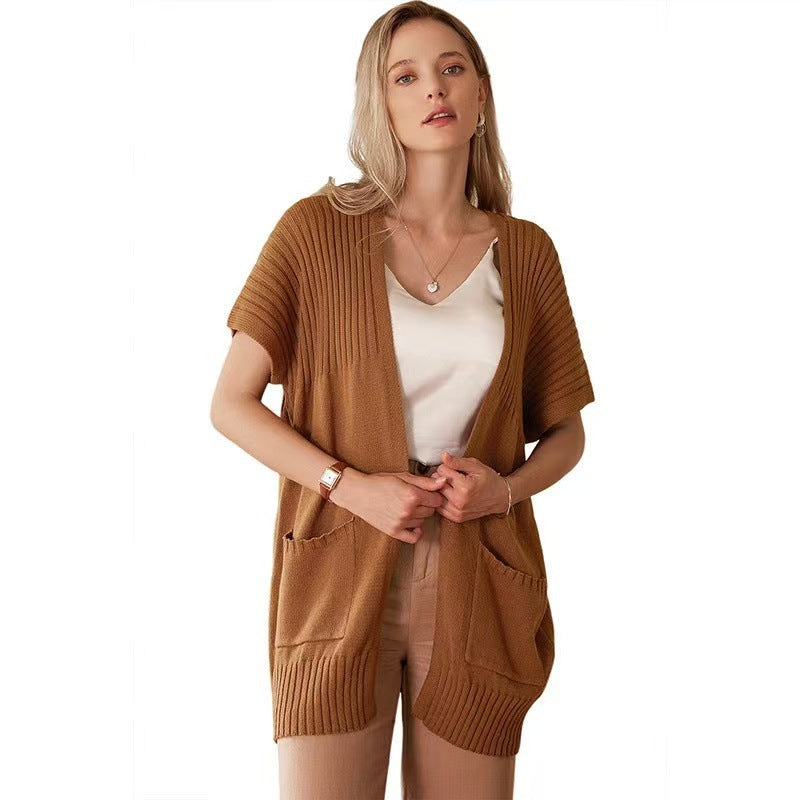 Adelaide | Lightweight Open-Front Knit Cardigan