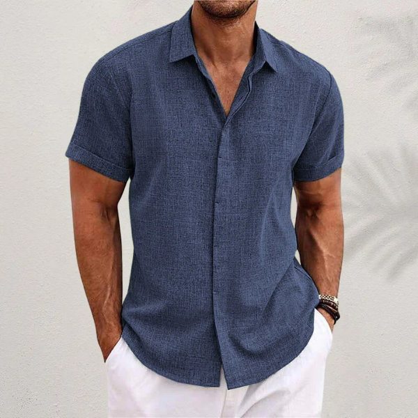 Garrick | Classic Collared Button Shirt