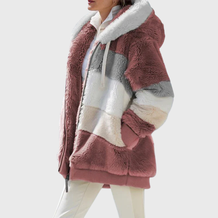 Darcey | Elegant Multicolor Warm Puffer jacket