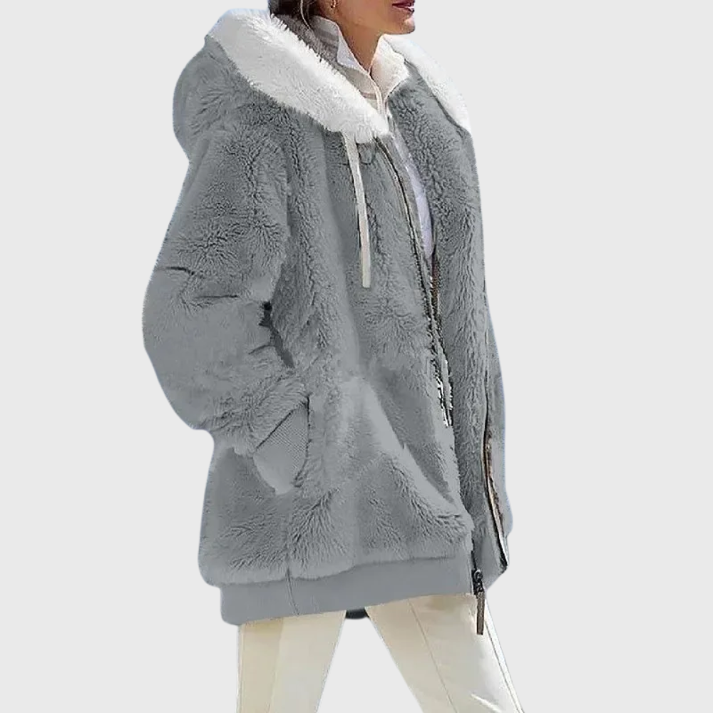 Darcey | Elegant Multicolor Warm Puffer jacket