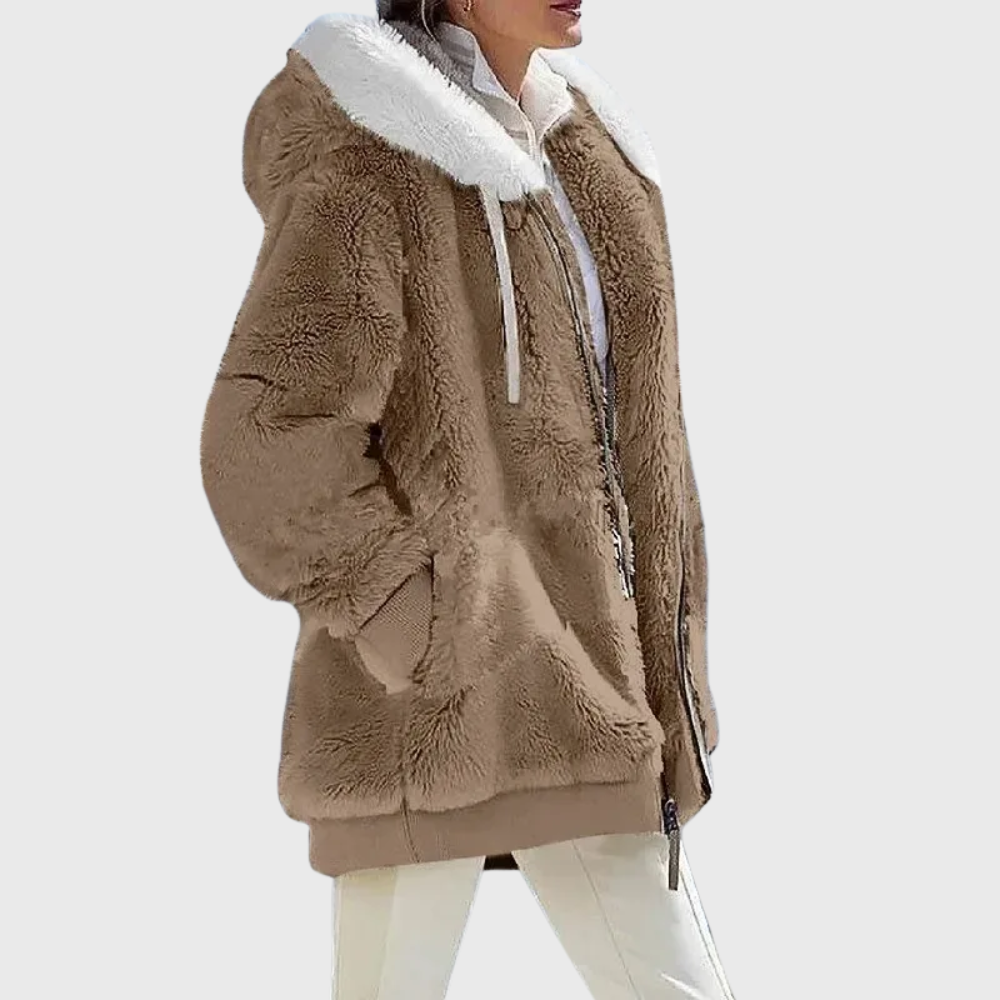 Darcey | Elegant Multicolor Warm Puffer jacket