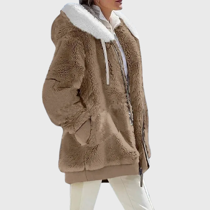 Darcey | Elegant Multicolor Warm Puffer jacket