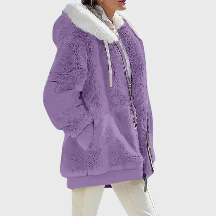 Darcey | Elegant Multicolor Warm Puffer jacket