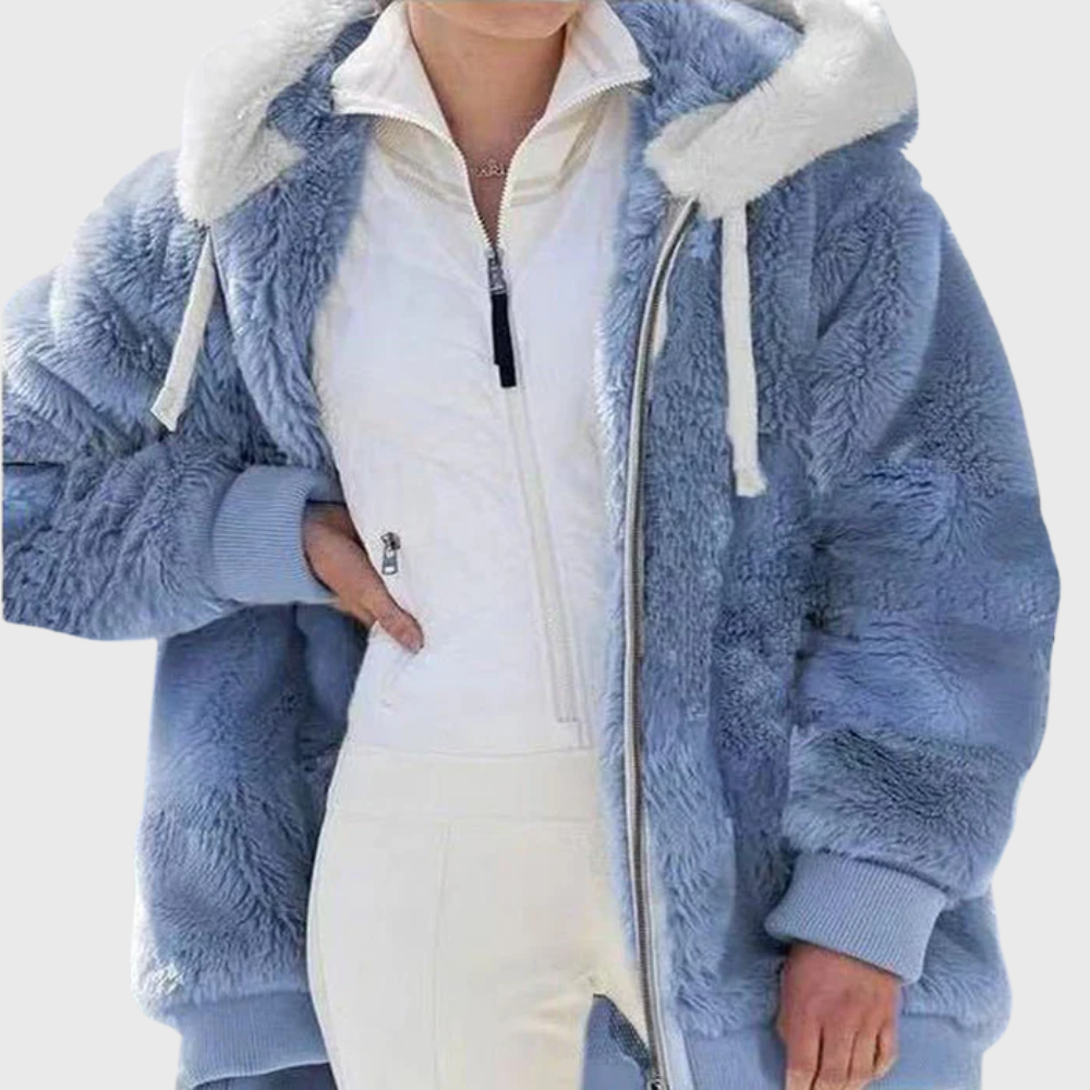 Darcey | Elegant Multicolor Warm Puffer jacket