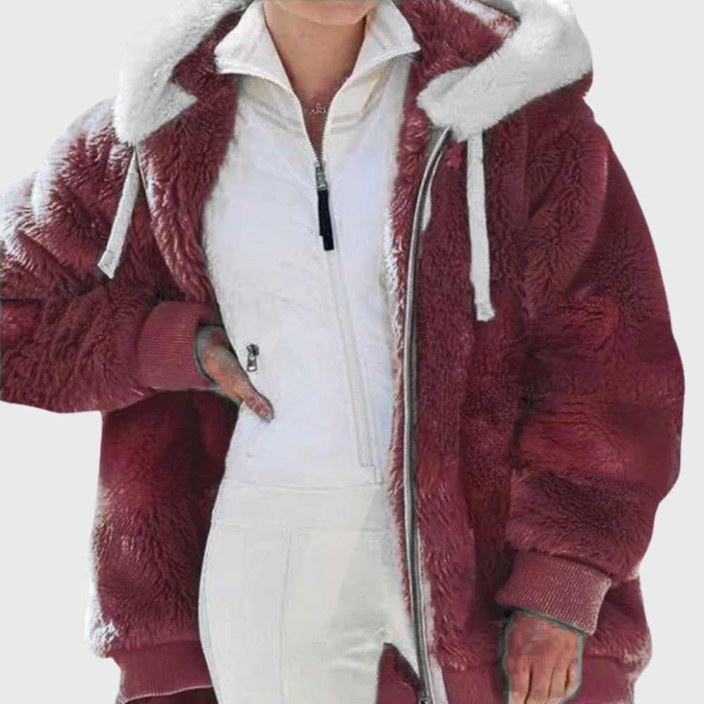 Darcey | Elegant Multicolor Warm Puffer jacket