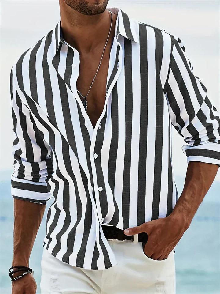 Sebastian | Classic Striped Summer Shirt