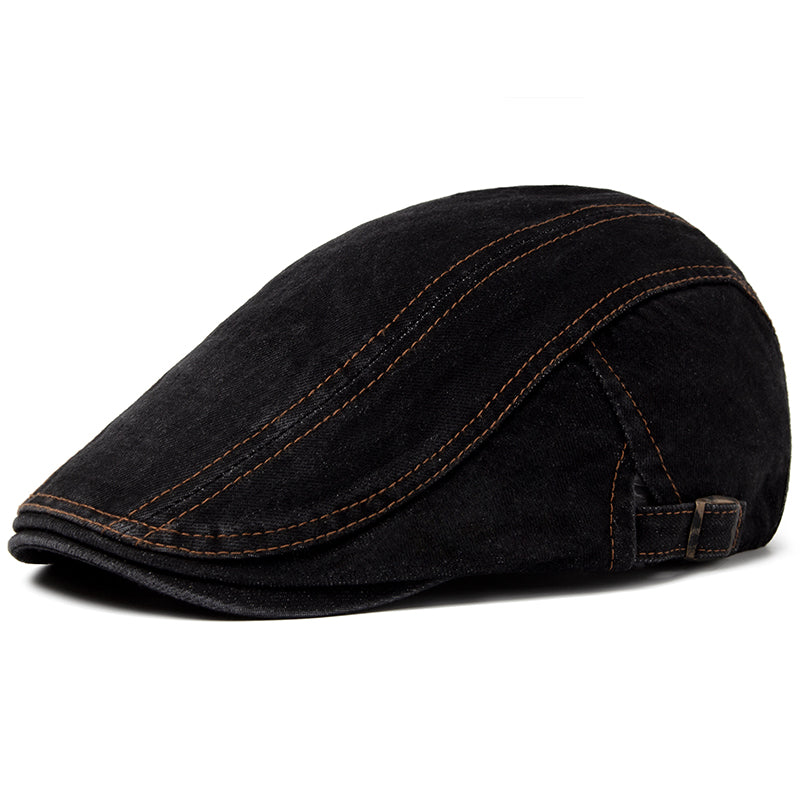 Logan | Classic Everyday Stitch Flat Cap