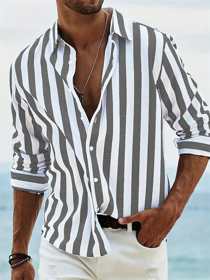Sebastian | Classic Striped Summer Shirt