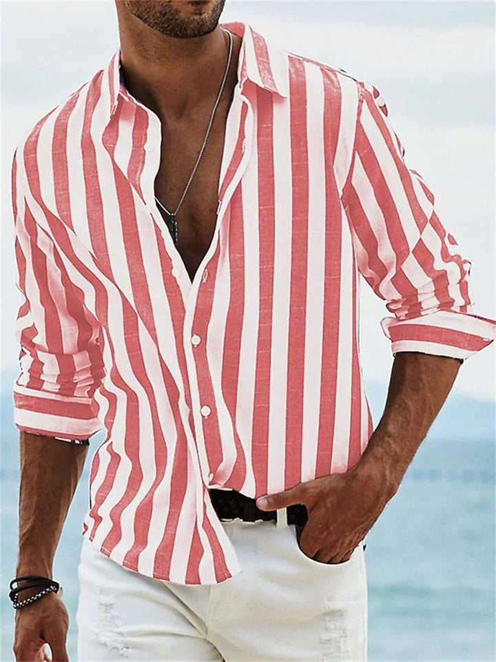 Sebastian | Classic Striped Summer Shirt