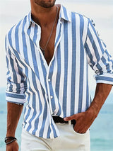 Sebastian | Classic Striped Summer Shirt
