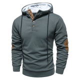 Bradley | Stylish Hooded Button Sweater
