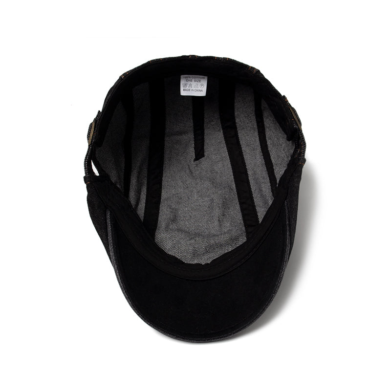Logan | Classic Everyday Stitch Flat Cap