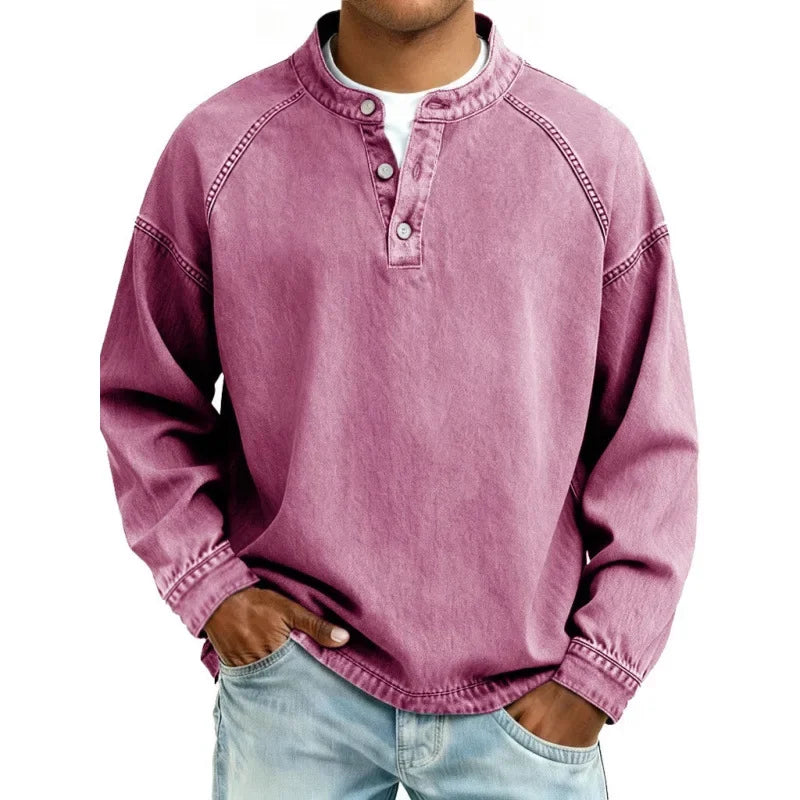 Stanley | Vintage Button Long Sleeve Shirt