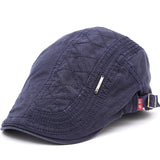 Alarion | Quilted Everyday Flat Cap