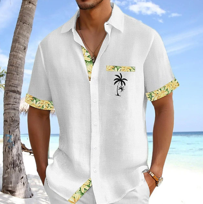 Callan | Tropical Relaxed Button Shirt