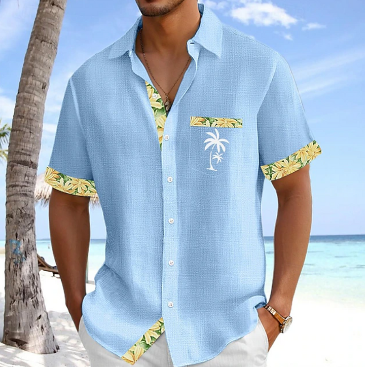 Callan | Tropical Relaxed Button Shirt