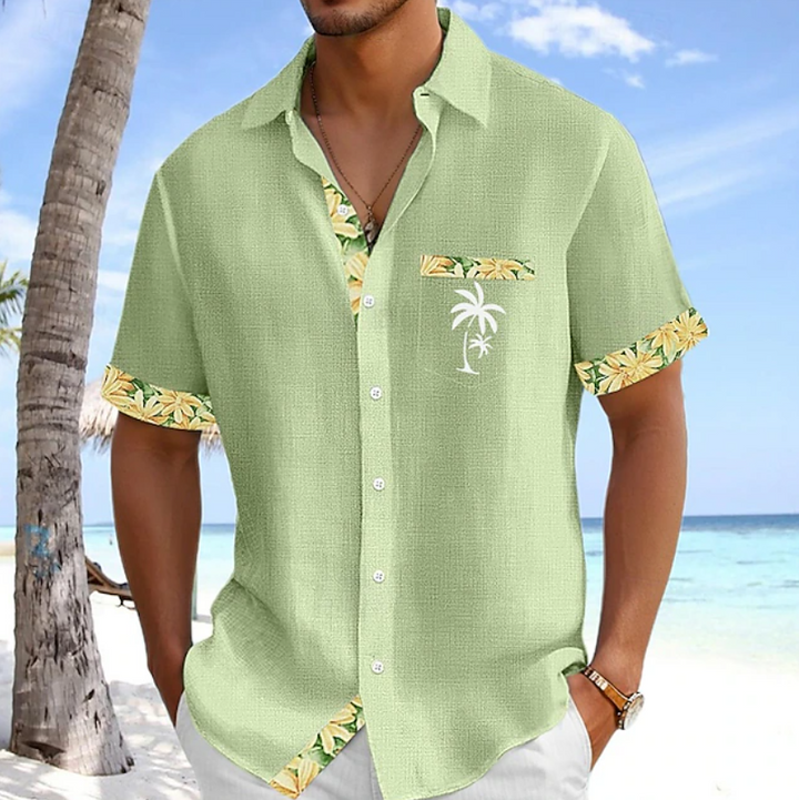 Callan | Tropical Relaxed Button Shirt