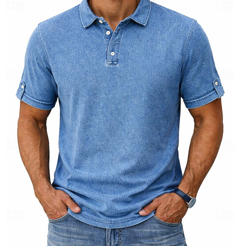 Hawthorne | Casual Washed Polo Shirt