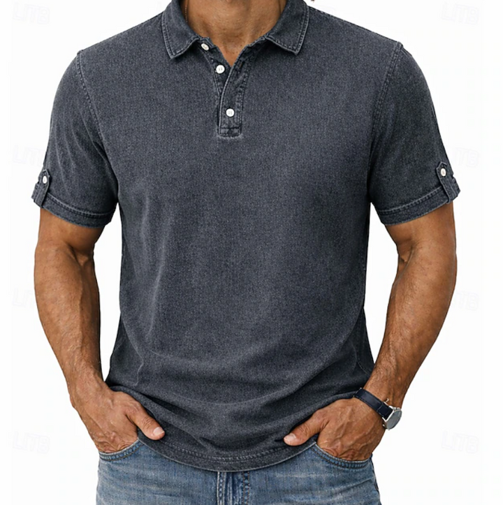 Hawthorne | Casual Washed Polo Shirt