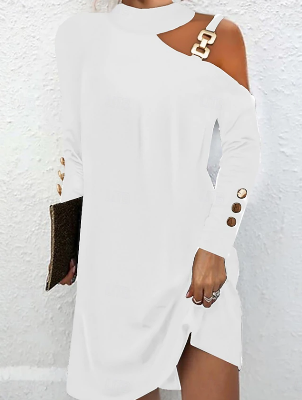Leighton | Stylish Halter Neck Mini Dress
