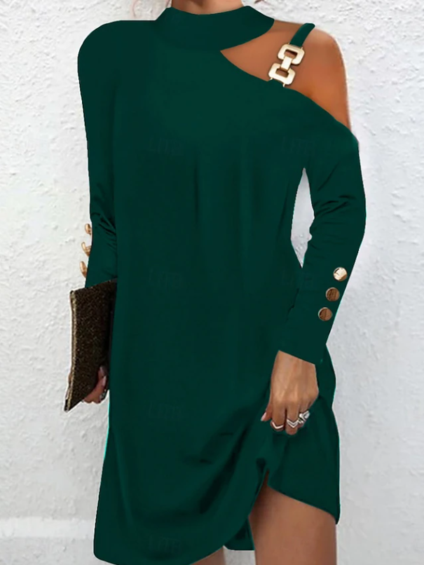 Leighton | Stylish Halter Neck Mini Dress