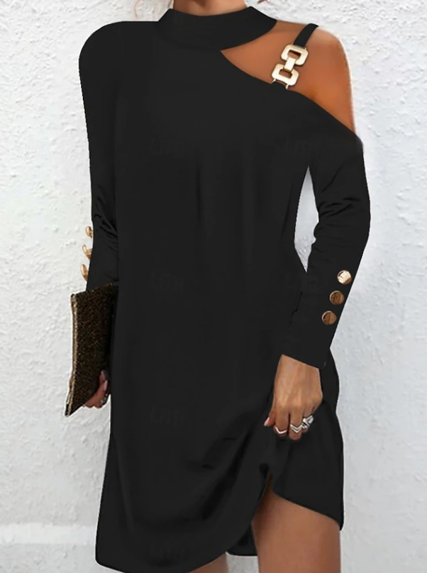 Leighton | Stylish Halter Neck Mini Dress