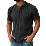 Logan | Henley Short Sleeve T-Shirt