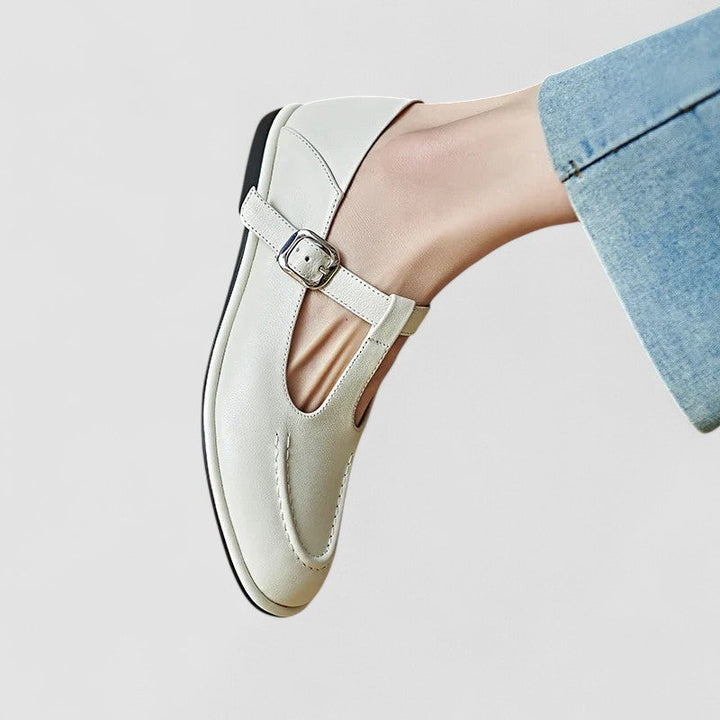 Cassandra | Classic T-Bar Mary Jane Flats