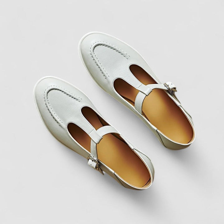 Cassandra | Classic T-Bar Mary Jane Flats